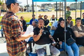 Speaker Photo at City of San Fernando Community Engagement Event.