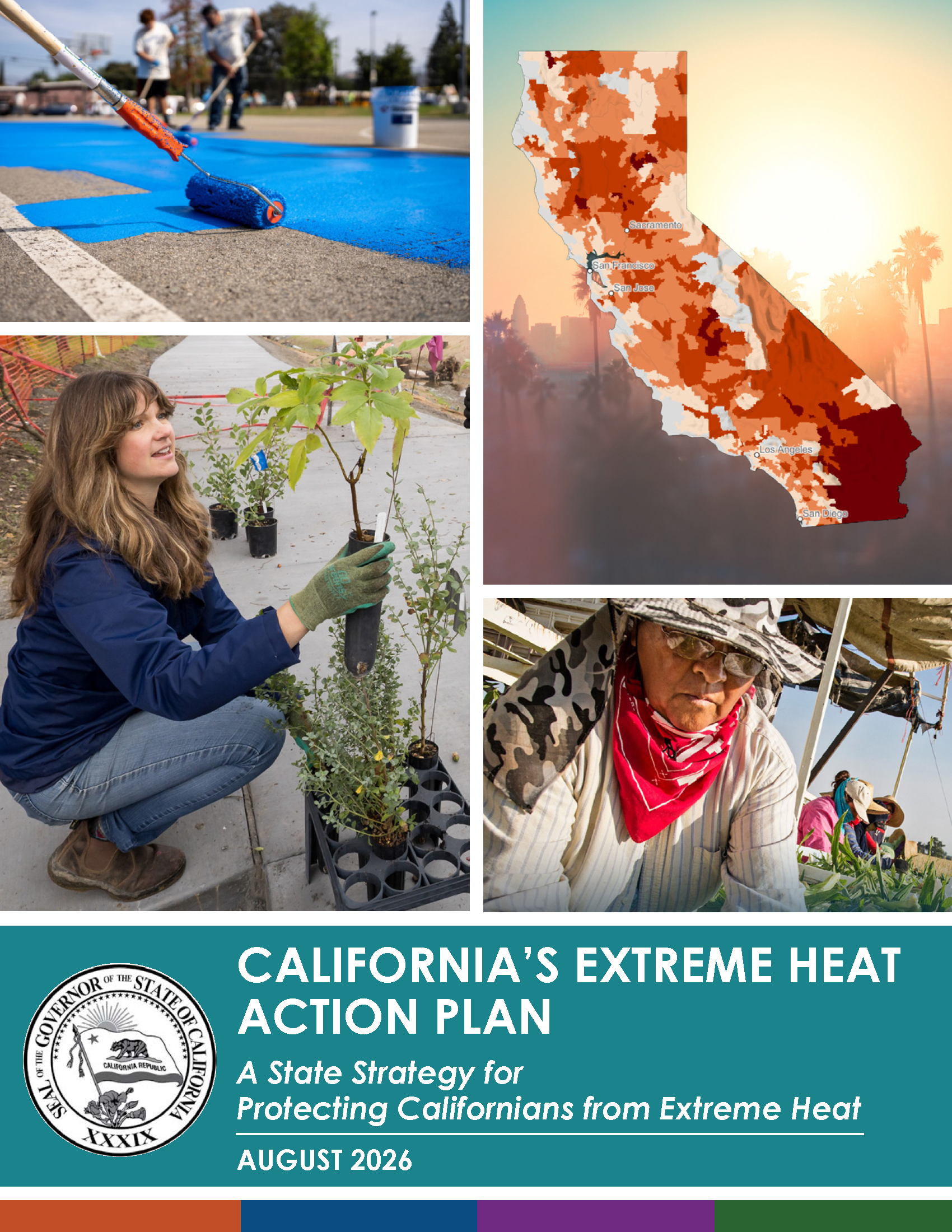 Cover of the Extreme Heat Action Plan